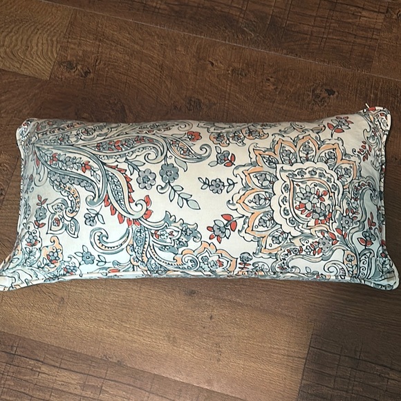 Floral Paisley Decorative Pillow - Picture 1 of 3